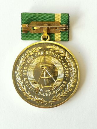 DDR Medaille für treue Dienste freiwilliger Helfer beim Schutz der Staatsgrenze der Deutschen Demokratischen Republik , 5. Stufe für 25 Jahre