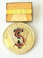 DDR Medaille für ausgezeichnete Leistungen mit Jahreszahl 1956