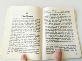 Ausbildungsvorschrift für die politischen Leiter der NSDAP, 79 Seiten, Kleinformat