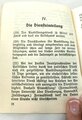 Ausbildungsvorschrift für die politischen Leiter der NSDAP, 79 Seiten, Kleinformat