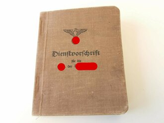 Dienstvorschrift für die SA der NSDAP, 270 Seiten