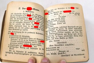 Dienstvorschrift für die SA der NSDAP, 270 Seiten