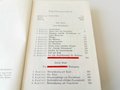 Adolf Hitler "Mein Kampf" kleine, rote " Tornisterausgabe" von 1940 mit Widmung der "Vereinigte Silberwaren Fabrik AG Düsseldorf" Guter Zustand