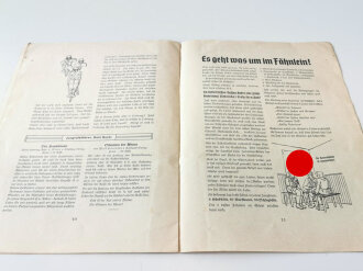 Führer Dienst der Hitler Jugend, Ausgabe vom März 1936 Gebiet 13 ( Hessen Nassau) DIN A4