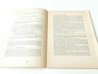 "Unser Dienst" Unterlagen zur Gestaltung für den Jungmädelbund vom August 1944