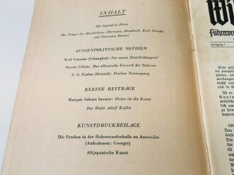 "Wille und Macht" Führerorgan der nationalsozialistischen Jugend, Heft 10 vom 15.Mai 1939