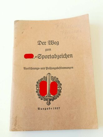 "Der Weg zum SA Sportabzeichen"...