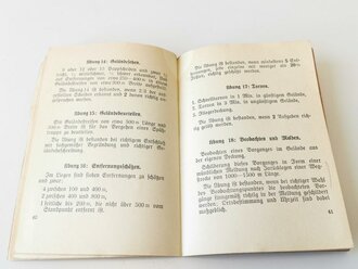 "Der Weg zum SA Sportabzeichen" Ausführungs- und Prüfungsbesteimmungen, Ausgabe 1937 mit 58 Seiten