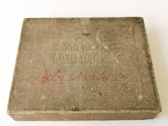 Kastendeckel " 100 Patr. f. 5cm Wgr.36"