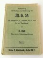 Beschreibung, Handhabung und Bedienung des MG34, Teil 1 mit 76 Seiten