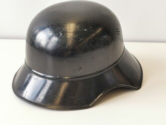 Stahlhelm Luftschutz, überlackiertes Stück