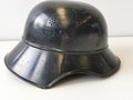 Stahlhelm Luftschutz, überlackiertes Stück