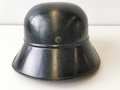 Stahlhelm Luftschutz, überlackiertes Stück