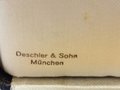 4.Panzerdivision, nicht tragbare Erinnerungsmedaille der 3.Pz.Aufklärungsabteilung 7 im Etui von Deschler München