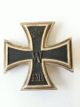 Eisernes Kreuz 1.Klasse 1914, einteilig, magnetisch, wohl Deumer Fertigung