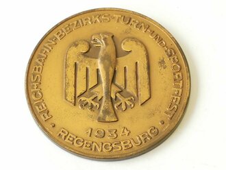 Deutsche Reichsbahn, nicht tragbare Sieger Medaille des...