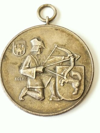 Westfälischer Schützenbund, tragbare Medaille anlässlich des 29. Bundesschiessen Recklinghausen 1931, Durchmesser 40mm. Poellath Schrobenhausen 990