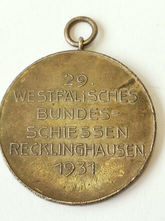 Westfälischer Schützenbund, tragbare Medaille...