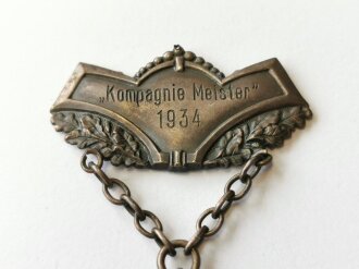 Jagd- Schützenwesen, Tragbare Medaille "...