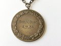 Jagd- Schützenwesen, Tragbare Medaille " Kompagnie Meister 1934" Durchmessser39mm