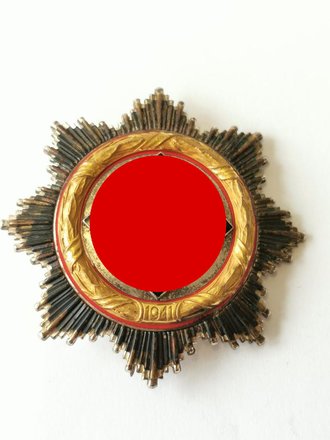 Deutsches Kreuz in gold, Hersteller 134 ( Klein Hanau) Leichtes Cupal Stück ( 45 g ) in sehr gutem Zustand, die Emaille mit fast nicht sichtbaren, tragebedingten Kratzern.