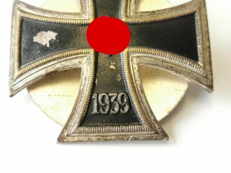 Eisernes Kreuz 1.Klasse 1939 an Schraubscheibe, frühes Schinkelstück von Schickle. Gewindestange sitzt leicht schräg , war aber schon immer so