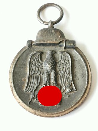 Medaille Winterschlacht im Osten , im Bandring Hersteller 65 für Klein & Quenzer