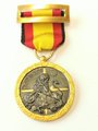 Medaille "Medalla de la Campana". Spanische Auszeichnungen die im Bürgerkrieg an die Deutschen Legion Condor Kämpfer verliehen wurde. Neuwertiges Stück in der originalen Umverpackung