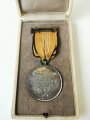 Deutsche Olympia-Erinnerungsmedaille 1936, im Etui