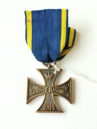 Braunschweig, Kriegsverdienstkreuz 2.Klasse 1914, am Band