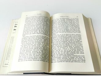 Adolf Hitler "Mein Kampf" Blaue Ganzleinenausgabe  von 1934 im Schutzumschlag