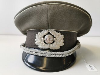 NVA Schirmmütze für einen Offizier der Landstreitkräfte, Kopfgrösse 56 , P = 1986