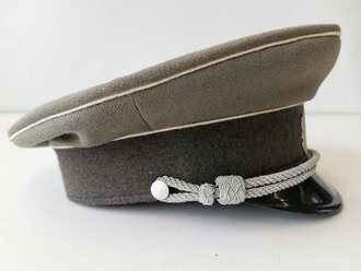 NVA Schirmmütze für einen Offizier der Landstreitkräfte, Kopfgrösse 57 , E = 1980