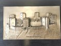 Reichsehrenmal Tannenberg, Metallrelief auf Holzplatte 31 x 45cm