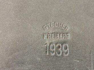 Tasche für die kurze Drahtschere Wehrmacht, guter Zustand, datiert 1939