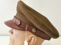 U.S. Army WWII Enlisted mens cap service, Size 6 3/4