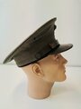 U.S. Marine Corps EM / NCO Visor hat, WWII or Korean war era. Sweatband loose, otherwise good condition