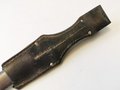 Seitengewehr M98/84 für K98 der Wehrmacht. Nummerngleiches Stück von E.u.F.Hörster datiert 1937. Guter Zustand, im Koppelschuh