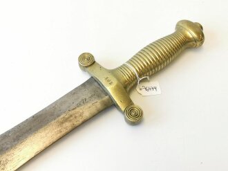 Frankreich, Faschinenmesser M1832 datiert 1832 Klingenthal