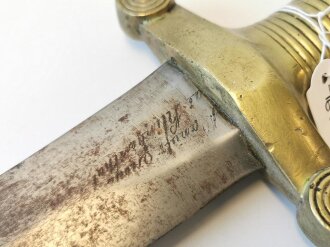 Frankreich, Faschinenmesser M1832 datiert 1832 Klingenthal