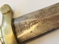 Frankreich, Faschinenmesser M1832 datiert 1832 Klingenthal