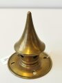 Spitze für eine Pickelhaube für Mannschaften, Messing