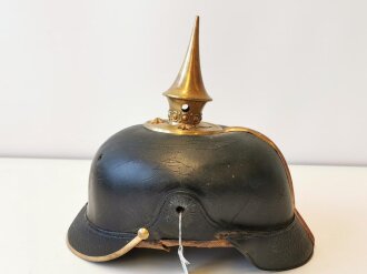 Korpus für eine Pickelhaube als Restaurationsprojekt