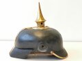 Korpus für eine Pickelhaube als Restaurationsprojekt