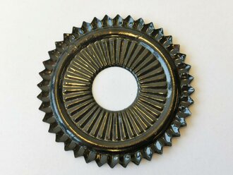 Kaiserreich, Kokarde für eine Pickelhaube, Eisen lackiert, Durchmesser 63mm