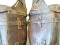 Bayern, Packtasche zum Armeesattel alter Art ( M1876) aptiert.  Leder angetrocknet, ungereinigt