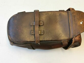 Bayern, Packtasche zum Armeesattel neuer Art datiert 1917