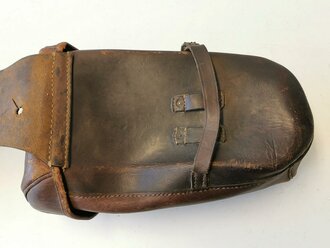 Bayern, Packtasche zum Armeesattel neuer Art datiert 1917