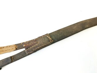 Versuchszaumzeug M1916 , Leder weich und gefettet