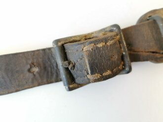 Versuchszaumzeug M1916 , Leder weich und gefettet
